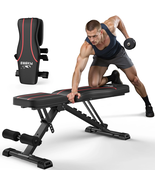 Adjustable Foldable Weight Bench for Adult with 660 Lb Capacity - $139.18