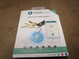 TrackR Pixel Bluetooth Tracking Device Tracker Phone Finder iOS/Android - £9.10 GBP