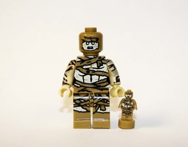 PAPBRIKS Mummy Egyptian Indiana Jones Horror Monster Custom Minifigure! - £5.70 GBP