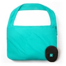 New Tieks Tote Bag Teal Green Foldable Eco-Friendly Shoulder Beach Pool ... - $17.82
