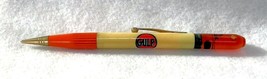 Vintage Gulf Oil Advertising Floaty Mechanical Pencil Oil Filled End Pittsburgh - £15.73 GBP