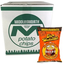 Middleswarth Hand Cooked Old Fashioned KET-L BBQ Flavored Potato Chips 3... - $32.62