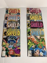 Nick Fury Agent of SHIELD Comics Vintage lot of 8 Marvel 1991-1993 bagged board - £27.12 GBP