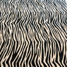 Pottery Barn Pb Teen Black &amp; White Zebra Animal Print Twin Cotton Duvet Cover - £31.06 GBP