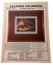 1994 Leather Unlimited Ingrosso Catalog #494 Strumenti Kit Cinture Fibbi... - $15.31