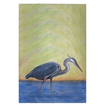 Betsy Drake Great Blue Heron Guest Towel - £27.31 GBP