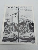 TSR Citadel By The Sea AD&amp;D Dragon Magazine Adventure Module October 1983  - £18.89 GBP
