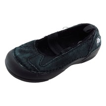 Crocs Toddler Girls 12 Medium Black Mary Janes Synthetic - £17.55 GBP
