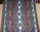 98 x 88 Southwest Aztec Fleece Throw Blanket Reversible  - $69.25
