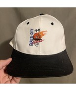 Vintage Capitol City Classic Oregon hat Cap  Gray Snapback Salem Basketball - $24.75