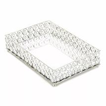 Elegant SHIMMER RECTANGULAR JEWELED TRAY - $50.95