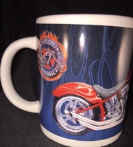 ORANGE COUNTY CHOPPERS  COFFEE MUG CUP MOTORCYCLE HOG CERAMIC MUG 2004  - $9.87
