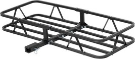 Curt 18145 48 X 20-Inch Basket Hitch Cargo Carrier, 500 Lbs, In Adapter Shank - £93.51 GBP
