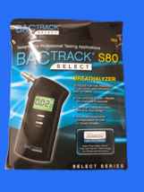 BACtrack S80 Select Professional Breathalyzer Black Digital Fuel Cell Se... - $59.99