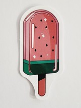 Watermelon Looking Popsicle Cartoon Food Theme Sticker Decal Cool Embell... - £2.02 GBP
