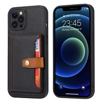  MULTI CARD SLIM WALLET CASE W/5 CREDIT CARD &amp; ID SLOTS FOR IPHONE 12 (6.7) - £17.29 GBP