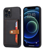  MULTI CARD SLIM WALLET CASE W/5 CREDIT CARD & ID SLOTS FOR IPHONE 12 (6.7) - $21.95