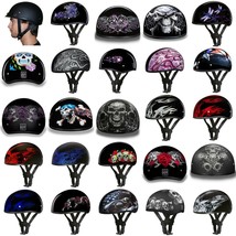 Daytona Biker Helmet D.O.T. Approved 1/2 Shell (Skull), Graphic Group, See Note - £111.71 GBP