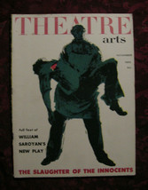 THEATRE ARTS November 1952 William Saroyan Moss Hart Kenneth Tynan Conductors - £6.31 GBP