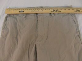 Mens Banana Republic 34 X 32 Aiden Chino Beige Flat Front Dress Slacks P... - $19.00