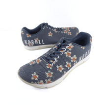 NOBULL Women’s Blue Floral Trainers Womens 10 Mens 8.5 - £21.23 GBP