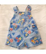 Vintage One to Grow romper sz 12 months baby overalls summer sun beach p... - €13,15 EUR