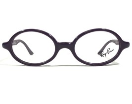 Ray-Ban RB1545 3639 Kinder Brille Rahmen Lila Rund Oval Voll Felge 42-16-115 - £18.34 GBP