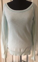 Target Mossimo Light Blue Crew Neck Long Sleeve Sweater Women’s M - $9.89
