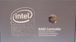 Intel SRCSASBB8I PCI Express x8 SATA And SAS RAID Controller New Box - $165.99