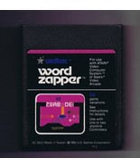 ORIGINAL Vintage TESTED 1982 Atari 2600 Word Zapper Game Cartridge - £11.66 GBP