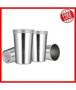 Eco-Friendly 8 Pack of 16 oz Stainless Steel Cups - Perfect for All Occa... - $53.70 CAD