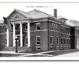 City Hall Building Princeton Illinois IL WB Postcard W7 - $2.92