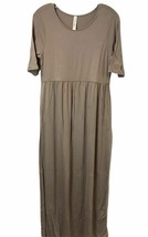 Mother Bee Women&#39;s Maternity Half Sleeve Maxi Dress (Size Medium) - $30.96