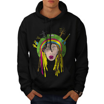 Wellcoda Peace 42 Stoner Rasta Mens Hoodie, Love Casual Hooded Sweatshirt - £25.95 GBP+