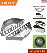 Heavy-Duty Stainless Steel Charcoal Baskets - Set of 2 for 18&#39;&#39; &amp; 22&#39;&#39; G... - $812.66 MXN