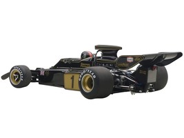 Lotus 72E 1973 Emerson Fittipaldi #1 with Driver Figure in Cockpit 1/18 Model C - £176.13 GBP