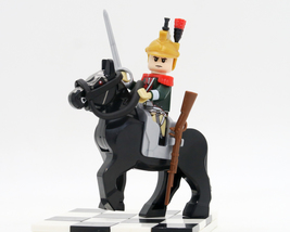 Custom Mini-figure Black Horse Napoleonic Wars 2nd Dragoon Regiment BH_N008 - £4.71 GBP