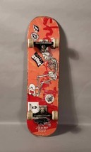 Jerry Hsu Skateboard Deck Chocolate Day Of Shred Skeleton / Tri Clops Wheels Vtg - £144.34 GBP
