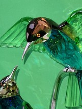 Swarovski Crystal Birds Of Paradise Bee Eaters Heinz Tabertshofer Signed 957128 - £1,518.23 GBP