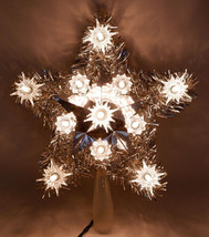Westinghouse W70502 11-LIGHT Tree Topper, Silver Star W/WARM White, 8&quot; - Nice! - £59.77 GBP