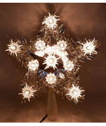 WESTINGHOUSE W70502 11-LIGHT TREE TOPPER, SILVER STAR W/WARM WHITE, 8&quot; -... - $71.18