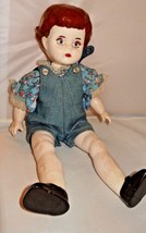 Vintage Hand Made Glazed Ceramic Girl Doll - £39.16 GBP