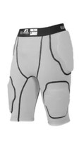 Russell RYIGR4 Youth Small Silver 5 Pocket Integrated Football Girdle-NE... - $39.48
