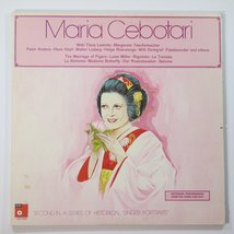 Maria Cebotari Second in a Series of Historical &quot;Singer Portraits&quot; [Vinyl] - £35.99 GBP