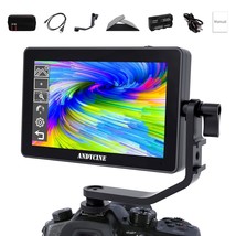 A6 Plus 5.5 Inch Touch Screen Camera Field Monitor 1920X1080 Resolution ... - £277.67 GBP