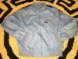 Vtg 80&#39;s Members Only Jacket  Blue Windbreaker  Mens  Size  44 Made in  Hong Kon - £20.32 GBP