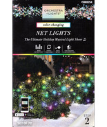 ORCHESTRA OF LIGHTS 5969254 72CT COLOR-CHANING LED NET LIGHTS (STEP 2) -... - $89.63 CAD