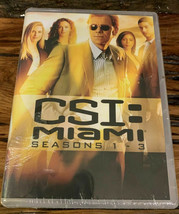 C.S.I.: Miami - Seasons One 1, Two 2 And Three 3, David Caruso New Dvd Set - £14.85 GBP