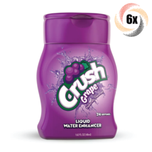 6x Bottles Crush Grape Flavor Liquid Water Enhancer | Sugar Free | 1.62oz - £26.72 GBP