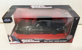 NEW Jada 99539 Fast &amp; Furious 1987 DOM&#39;S BUICK Grand National 1:24 Die-Cast Car - £24.37 GBP